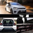 Clubsport Komplettset - Strebe mit Netz und Teppich für VW Polo 6R / 6C inkl. WRC / GTI